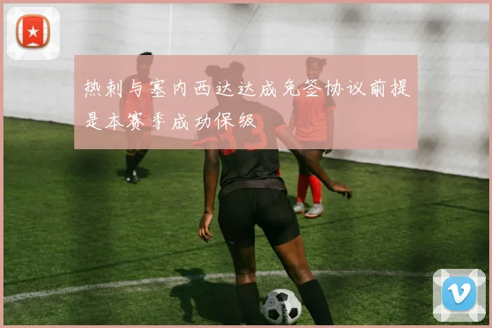 热刺与塞内西达达成免签协议前提是本赛季成功保级